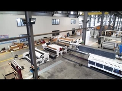 ما هو HLM100-2400 غير المنسوجة طبقة الماكينة؟