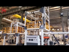 آلة الفيلم المنفخ من خلال الاندلاع المشترك