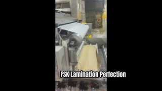 ماكينة تصفيح ورق كرافت سكريم